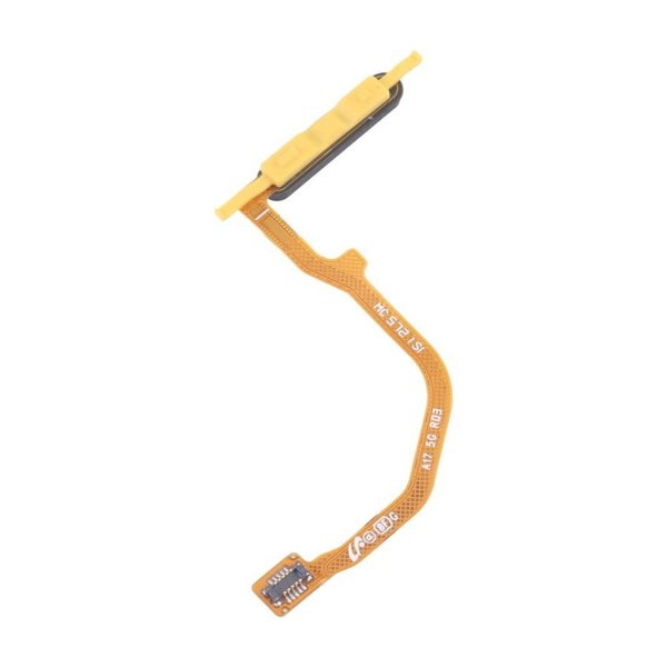 Samsung Galaxy A17 Fingeravtrycksläsare med flexkabel - Svart