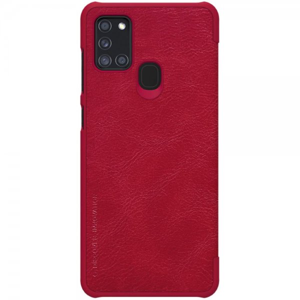 Samsung Galaxy A21s Fodral Qin Series Röd