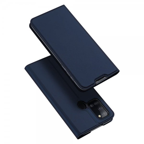 Samsung Galaxy A21s Fodral Skin Pro Series Mörkblå
