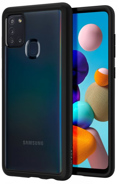 Samsung Galaxy A21s Skal Ultra Hybrid Matte Black