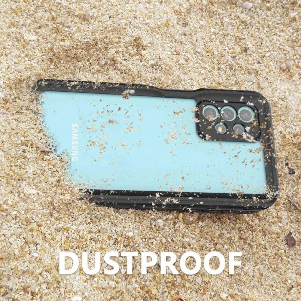 Samsung Galaxy A23 5G Skal Vattentåligt IP68 Svart
