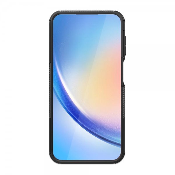 Samsung Galaxy A24 Skal Däckmönster Stativfunktion Svart