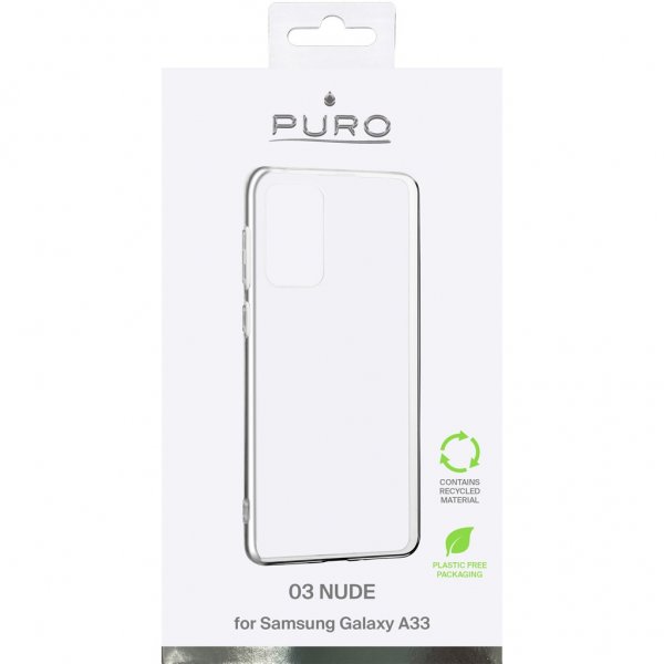 Samsung Galaxy A33 5G Skal Nude Transparent