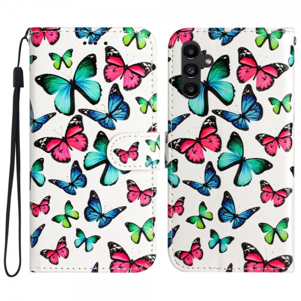 Samsung Galaxy A34 5G Fodral Motiv Fjärilar