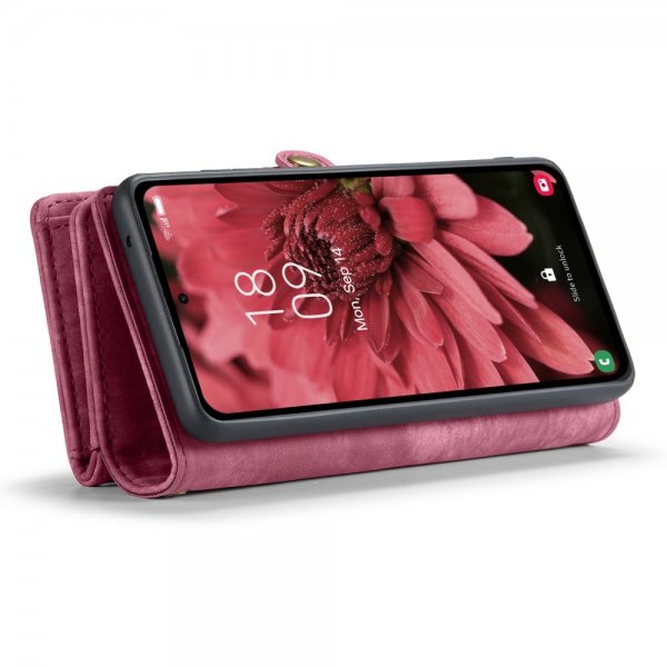Samsung Galaxy A35 Fodral 008 Series Löstagbart Skal Röd