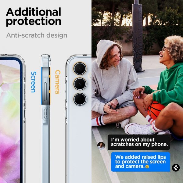 Samsung Galaxy A35 Skal Ultra Hybrid Crystal Clear