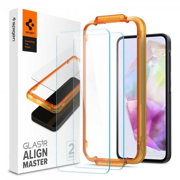Samsung Galaxy A35 Skärmskydd GLAS.tR ALIGNmaster 2-pack