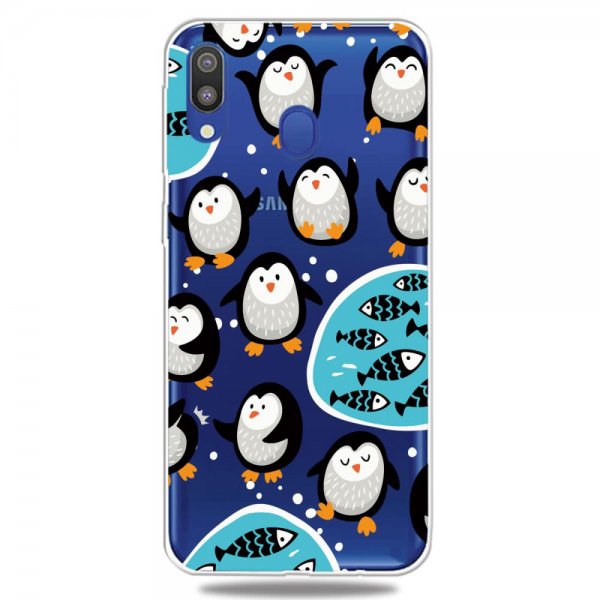 Samsung Galaxy A40 Skal Motiv Pingviner