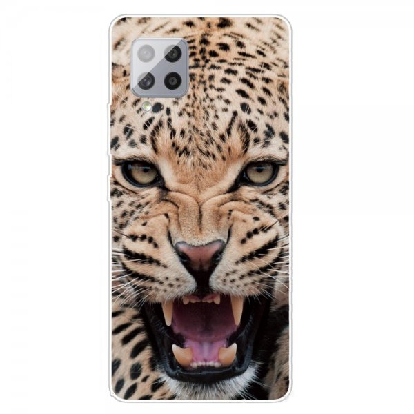 Samsung Galaxy A42 5G Skal Motiv Leopard