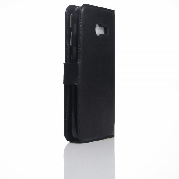 Samsung Galaxy A5 2017 Fodral Litchi Svart