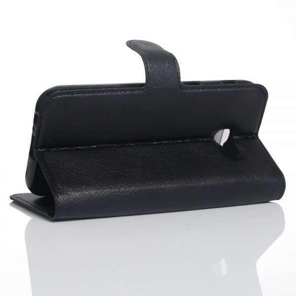 Samsung Galaxy A5 2017 Fodral Litchi Svart