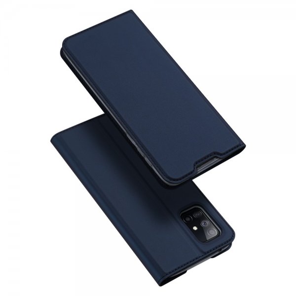 Samsung Galaxy A51 5G Fodral Skin Pro Series Mörkblå