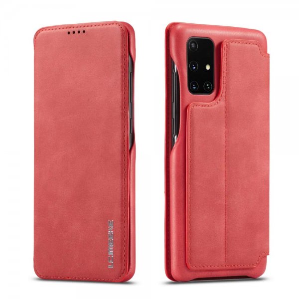 Samsung Galaxy A51 Fodral Retro Röd