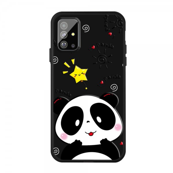 Samsung Galaxy A51 Skal Motiv Söt Panda
