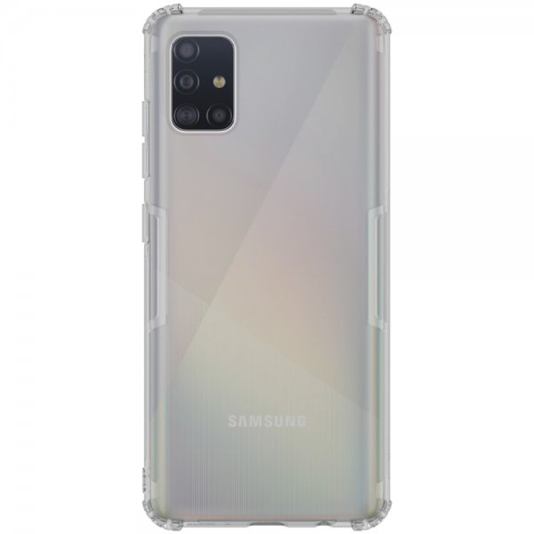 Samsung Galaxy A51 Skal Nature Series Transparent Grå