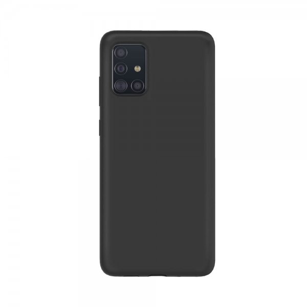 Samsung Galaxy A51 Cover Silikoneei Case Sort