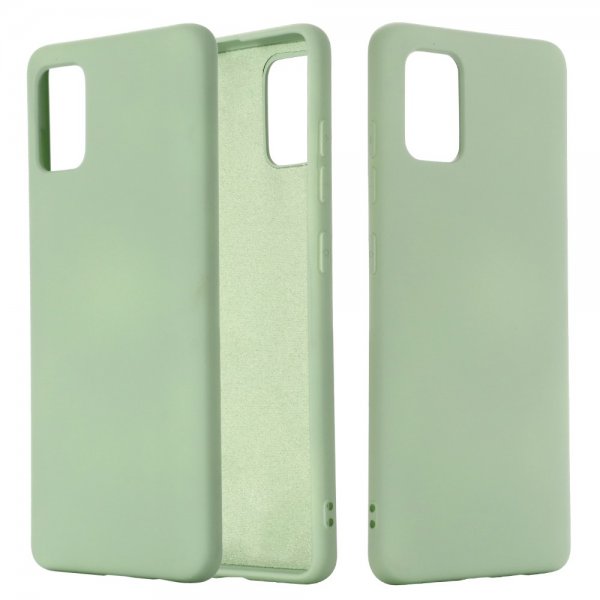 Samsung Galaxy A51 5G Skal Silikon Grön
