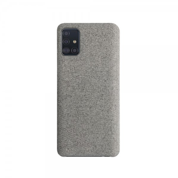 Samsung Galaxy A51 Skal Textile Case Grå