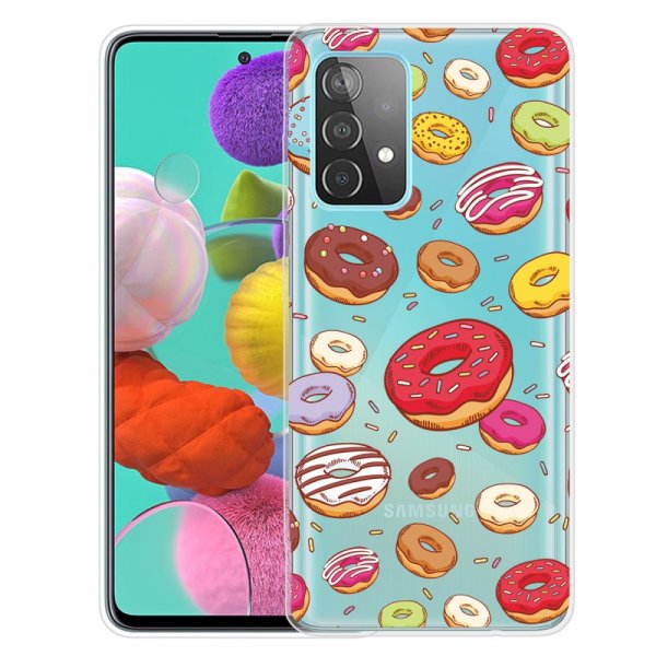 Samsung Galaxy A52/A52s 5G Skal Motiv Donuts