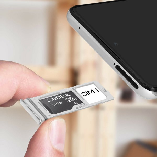 Samsung Galaxy A52s simkortshållare - Vit