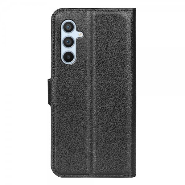 Samsung Galaxy A54 5G Fodral Litchi Raven Black