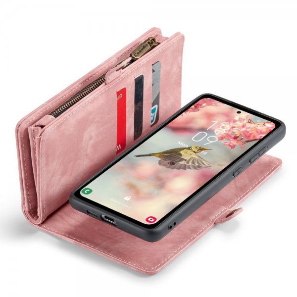 Samsung Galaxy A55 Fodral 008 Series Löstagbart Skal Rosa