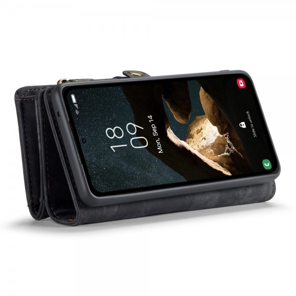 Samsung Galaxy A55 Fodral 008 Series Löstagbart Skal Svart