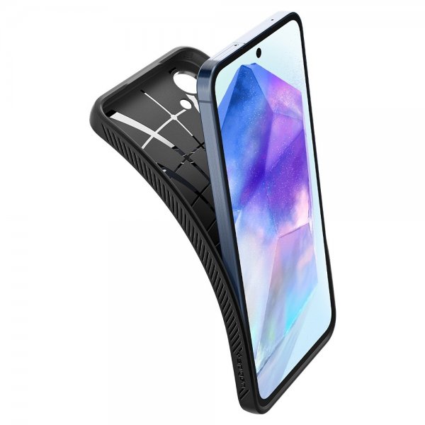 Samsung Galaxy A55 Skal Liquid Air Matte Black