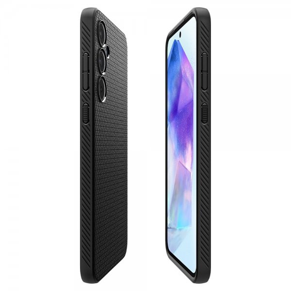 Samsung Galaxy A55 Skal Liquid Air Matte Black