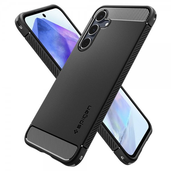 Samsung Galaxy A55 Skal Rugged Armor Matte Black