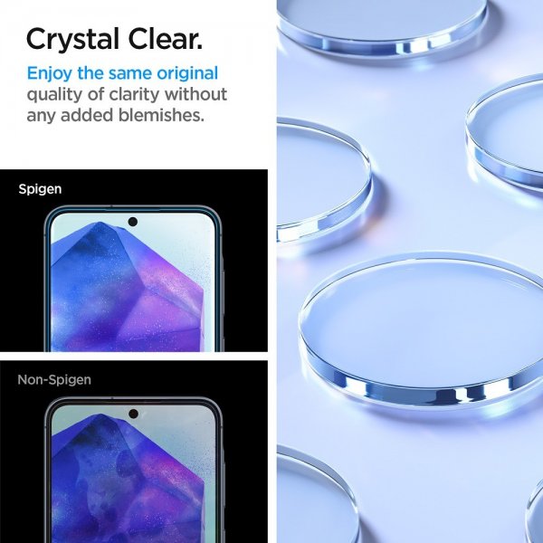 Samsung Galaxy A55 Skärmskydd GLAS.tR ALIGNmaster 2-pack