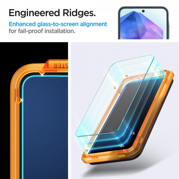 Samsung Galaxy A55 Skärmskydd GLAS.tR ALIGNmaster 2-pack