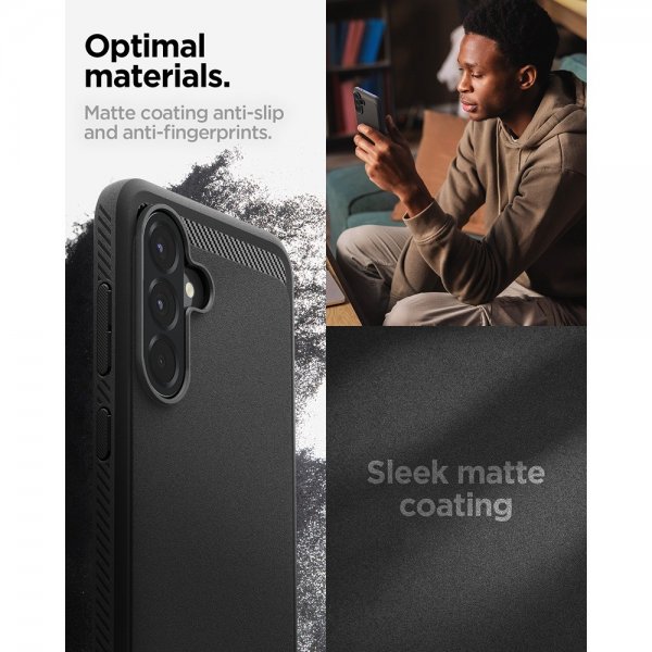 Samsung Galaxy A56 Skal Rugged Armor Matte Black