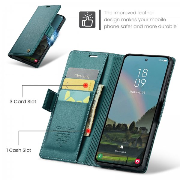 Samsung Galaxy A57 Fodral 023 Series Grön