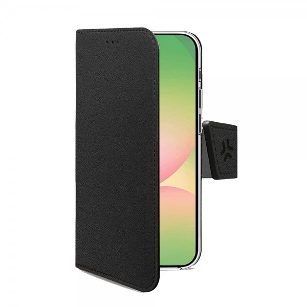 Samsung Galaxy A57 Fodral Wally Wallet Case Svart