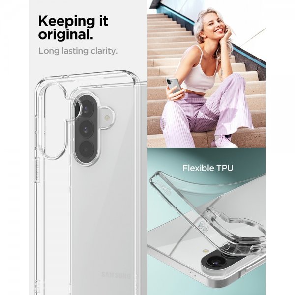 Samsung Galaxy A57 Skal Liquid Crystal Crystal Clear