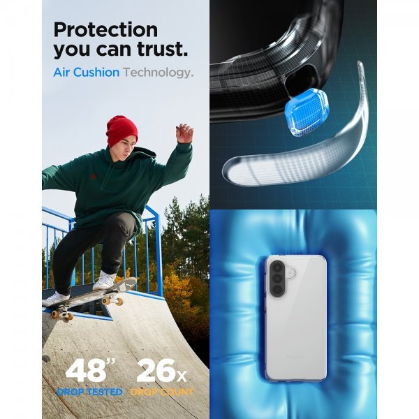 Samsung Galaxy A57 Skal Liquid Crystal Crystal Clear