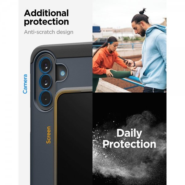 Samsung Galaxy A57 Skal Tough Armor Metal Slate