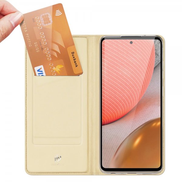 Samsung Galaxy A72 Fodral Skin Pro Series Guld