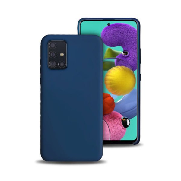 Samsung Galaxy A72 Skal Silikon Blå