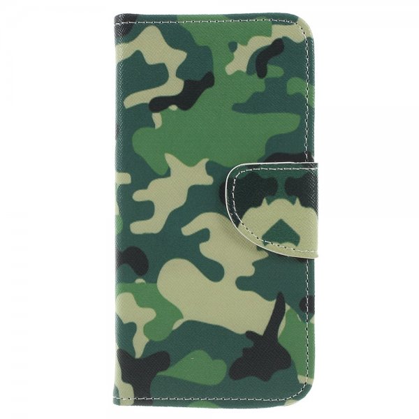 Samsung Galaxy J6 2018 Fodral Motiv Kamouflage