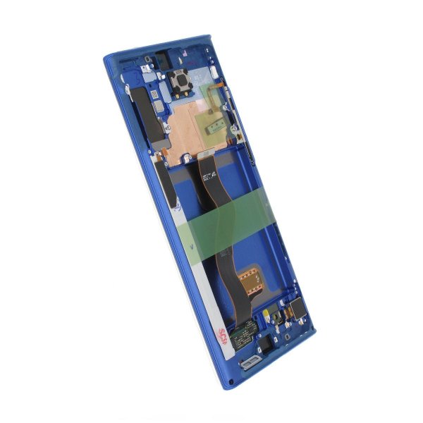 Samsung Galaxy Note 10 Plus 5G (SM-N975F) Skärm med LCD Display Original - Blå