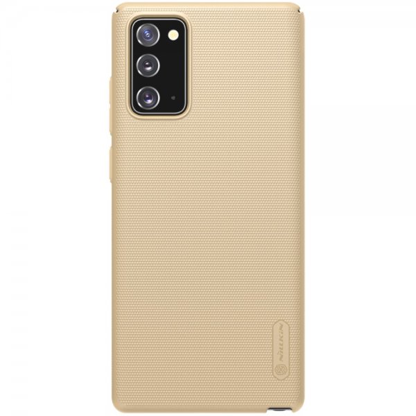 Samsung Galaxy Note 20 Skal Frosted Shield Guld