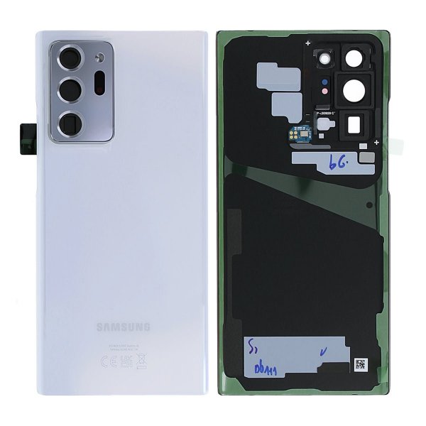 Samsung Galaxy Note 20 Ultra (SM-N985F/SM-N986F) Baksida Original (UKCA) - Vit