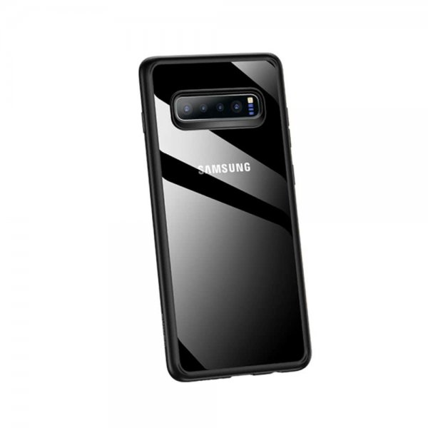 Samsung Galaxy S10 Plus Skal Mant Series TPU Hårdplast Svart