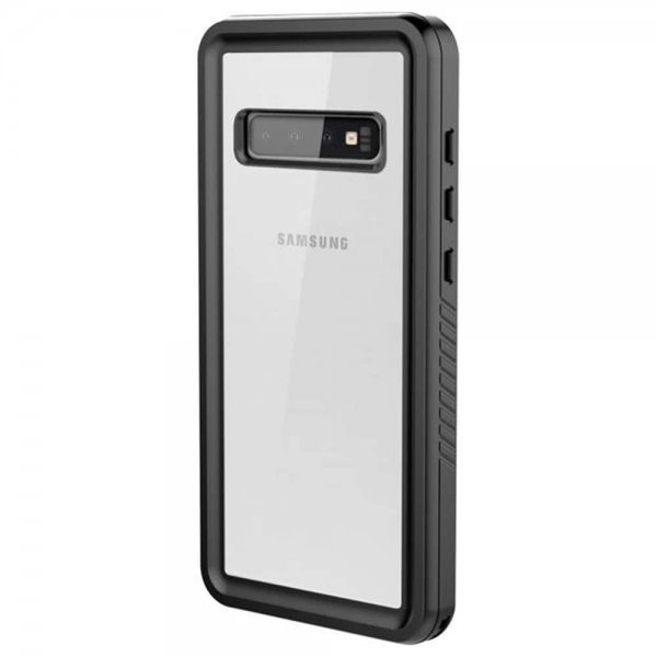 Samsung Galaxy S10 Skal 360° Hero Case Svart Transparent