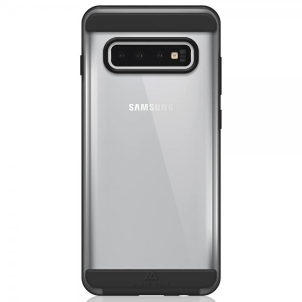 Samsung Galaxy S10 Skal Air Robust Case Svart Transparent