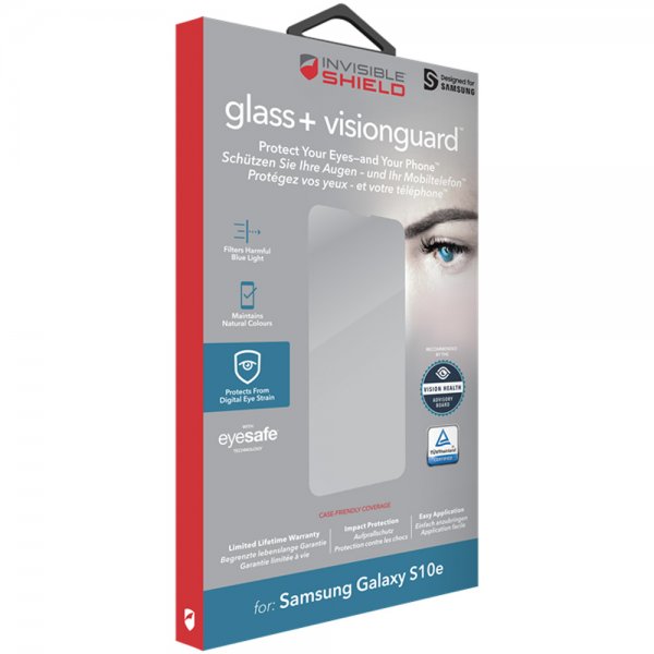 Galaxy S10E Skärmskydd Glass Plus Visionguard