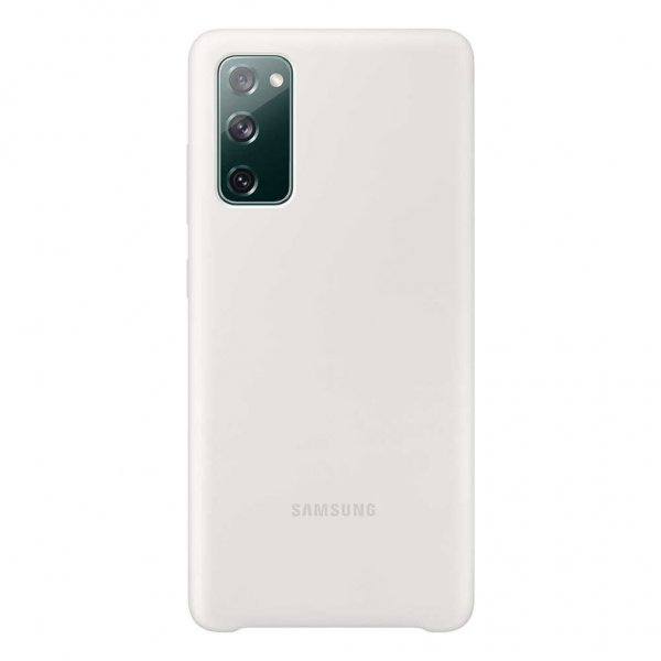 Original Samsung Galaxy S20 FE Skal Silicone Cover Vit