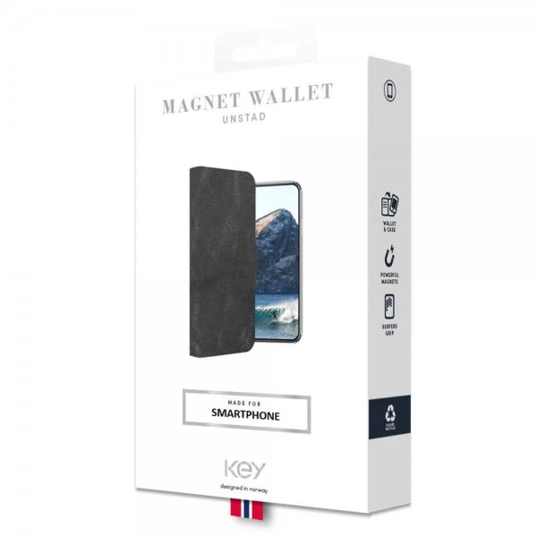 Samsung Galaxy S20 Fodral Magnet Wallet Unstad Löstagbart Skal Svart